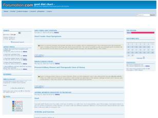 gout diet chart